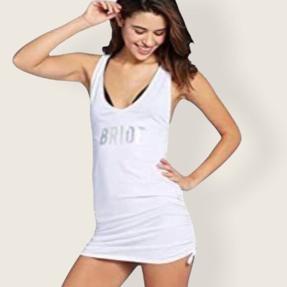 Xhilaration white Bride Swim Coverup Dress - Picture 1 of 7